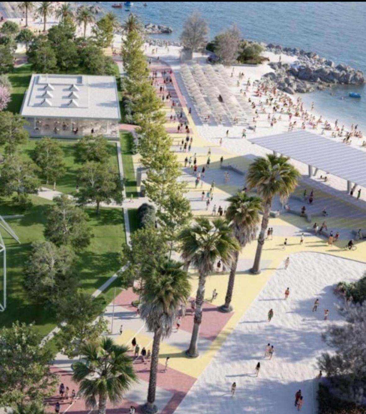 Lodore Del Mare Apartment On The Beach Split Kültér fotó